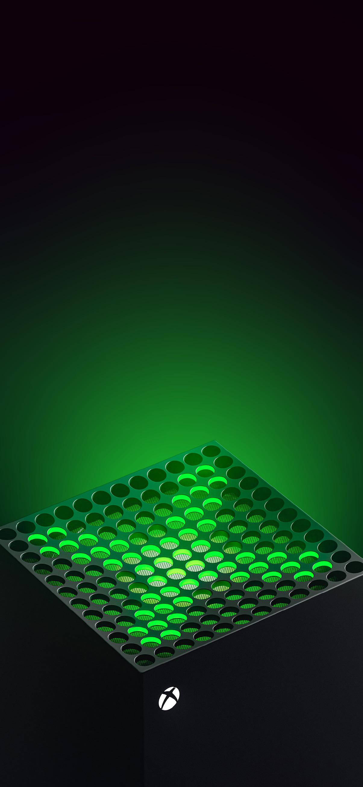 Xbox Series X vihreä valo Taustakuvat