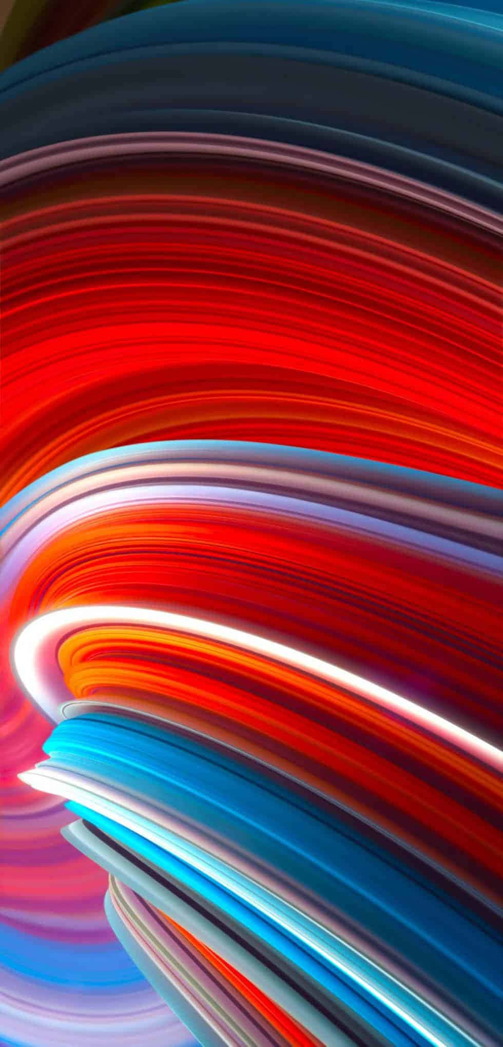 Xiaomi-älypuhelin abstraktilla taustalla Taustakuvat