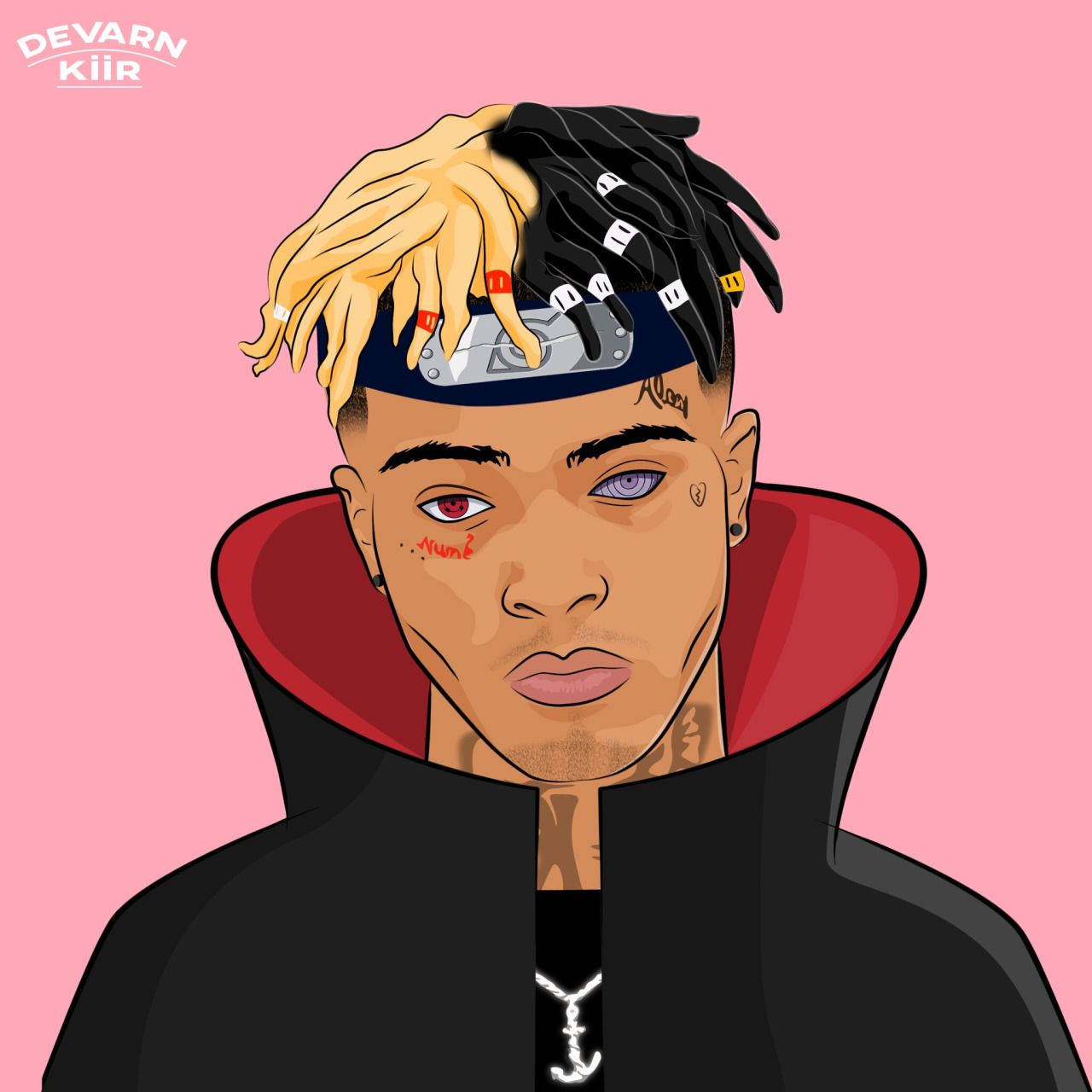 Xxxtentacion Anime Akatsuki Viitta Taustakuvat