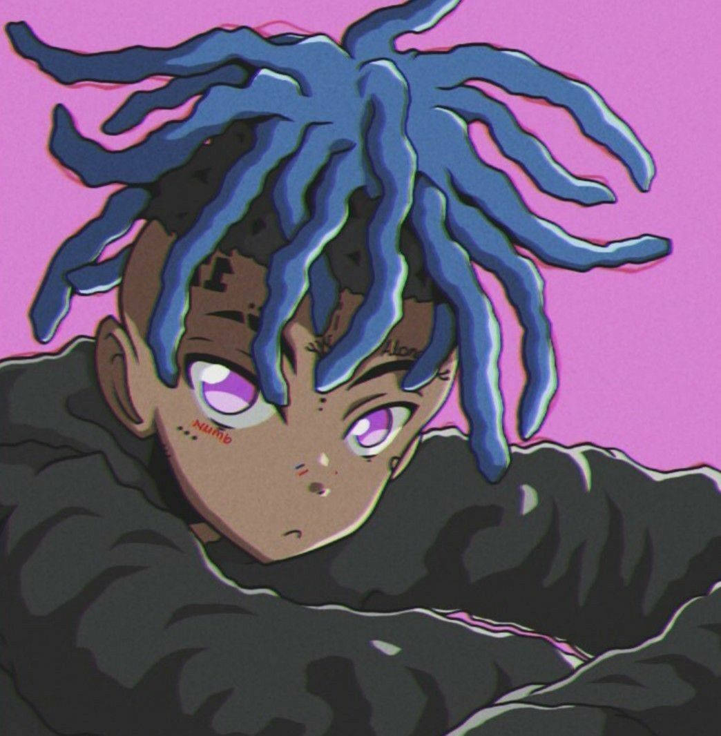 Xxxtentacion Anime Retro -tyyli Taustakuvat