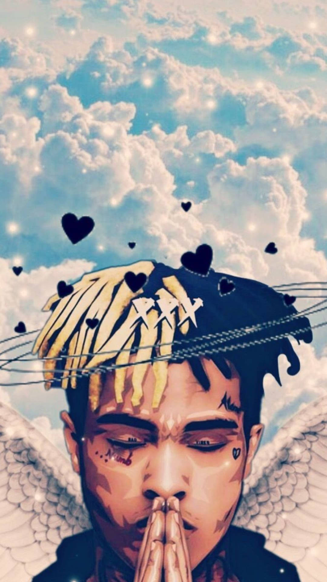 Xxxtentacion Anime Enkelin Siivet Taustakuvat