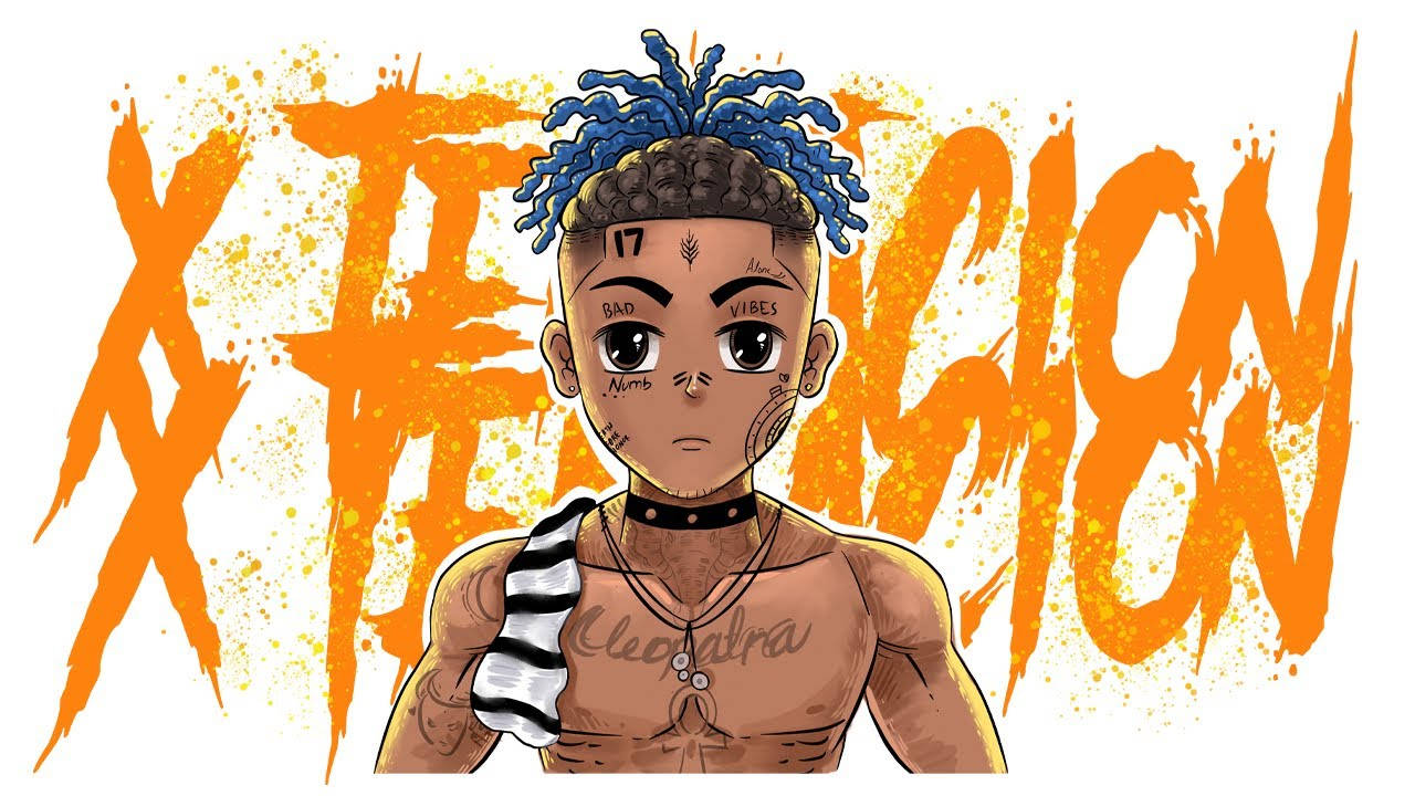 Xxxtentacion Anime Luova Taide Taustakuvat