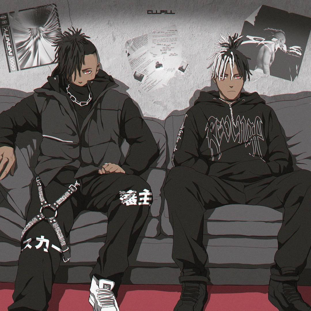 Xxxtentacion anime Scarlxrdin kanssa Taustakuvat