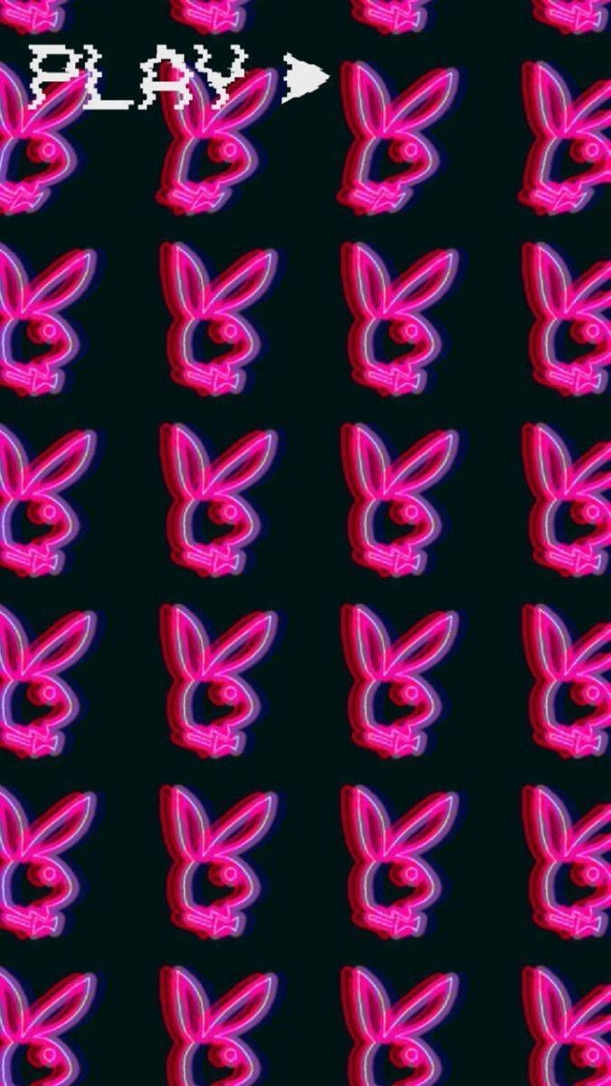 Y2k-estetiikka Pink Playboy Bunny Taustakuvat