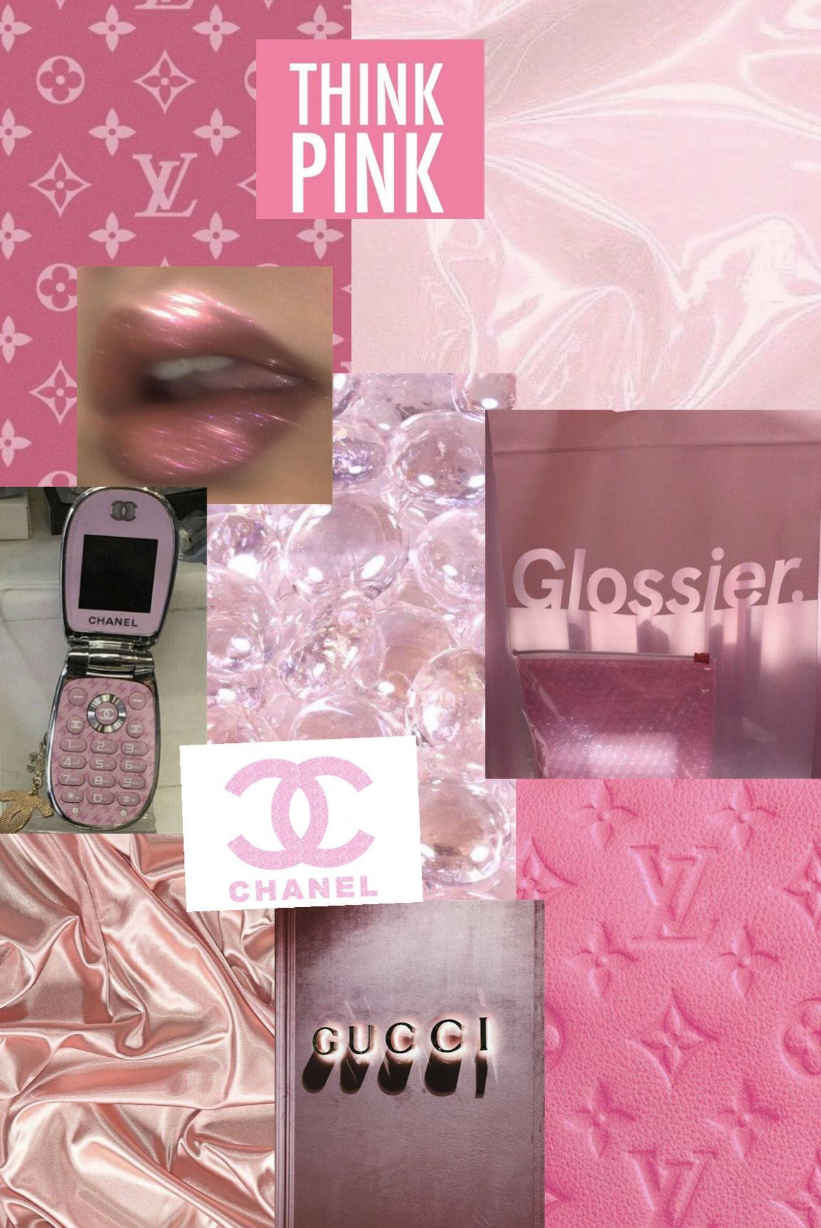 Y2k Estetiikka Think Pink Taustakuvat