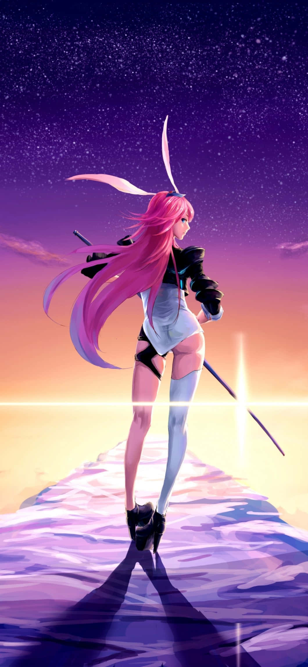 Yea Sakura Honkai Impact -lukitusnäyttö anime videopeli Taustakuvat