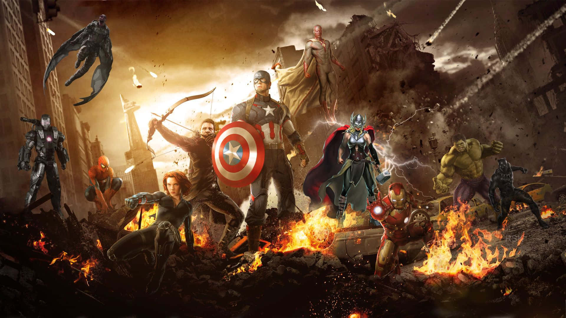 Yhdistä ja kokoa mahtavimmat Marvel-sankarit! Taustakuvat