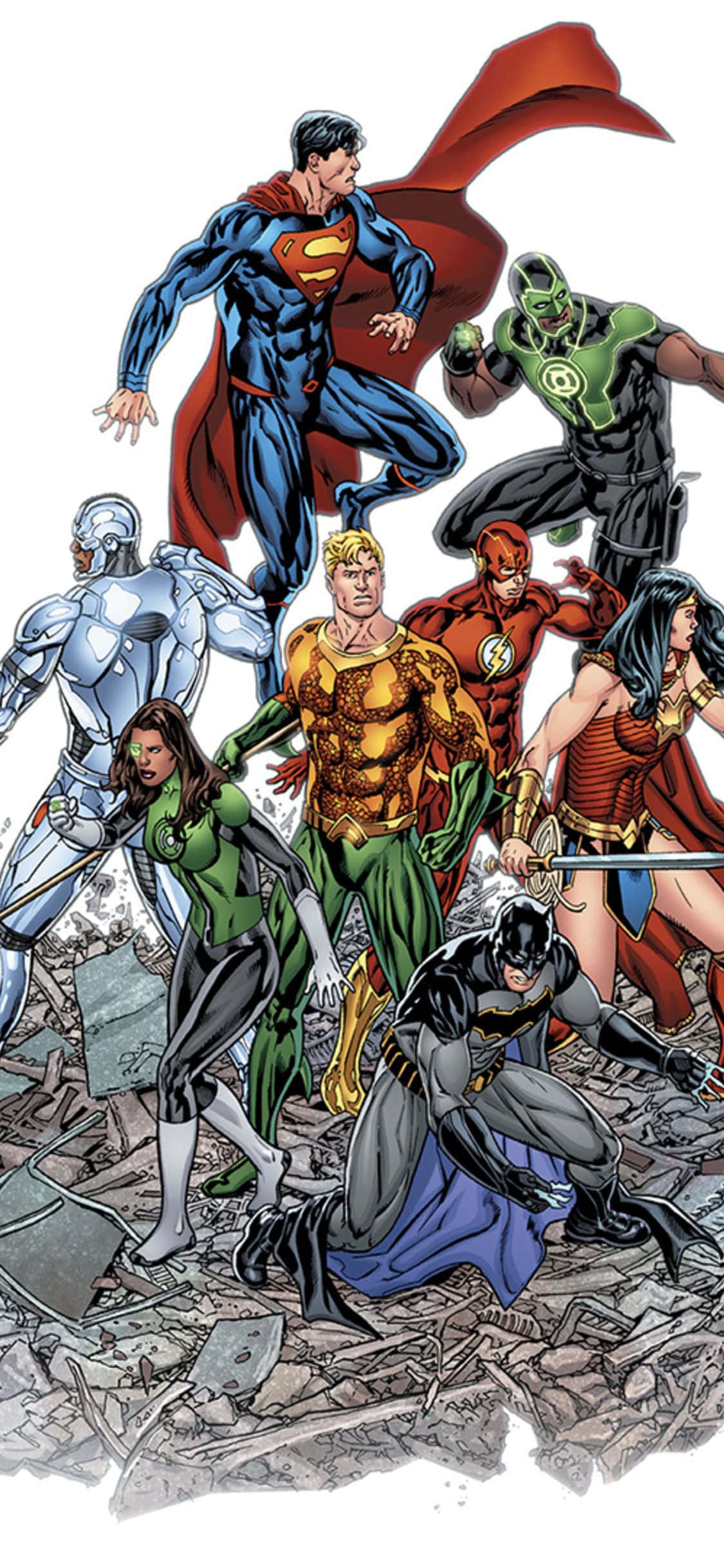 Yhdistä sankarit: Voimakkaasti Marvel & DC iPhoneesi Taustakuvat