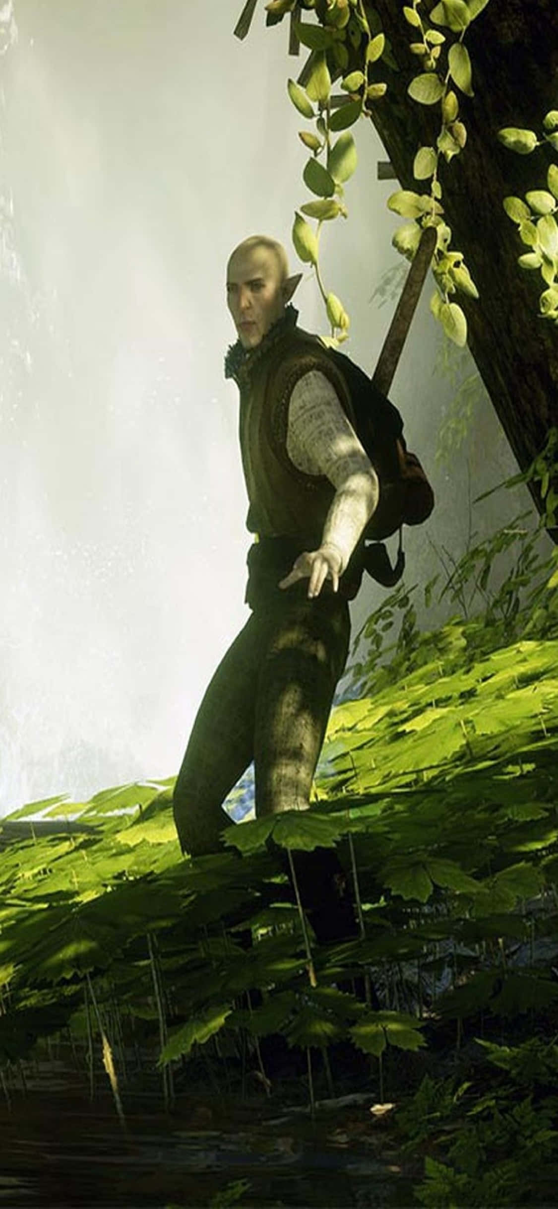 Yksinoikeus Shadow of Mordor -pelin tausta iPhone X:lle Taustakuvat