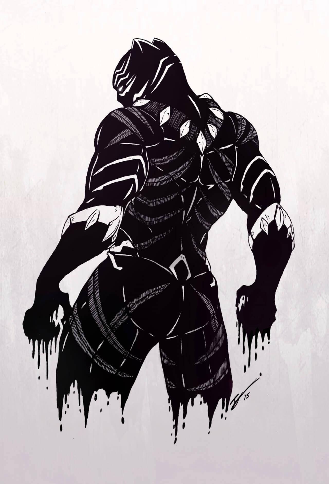 Ylpeästi hiipien: Ensimmäinen vilkaisu Black Pantheriin tässä Marvel-mestariteoksessa. Taustakuvat