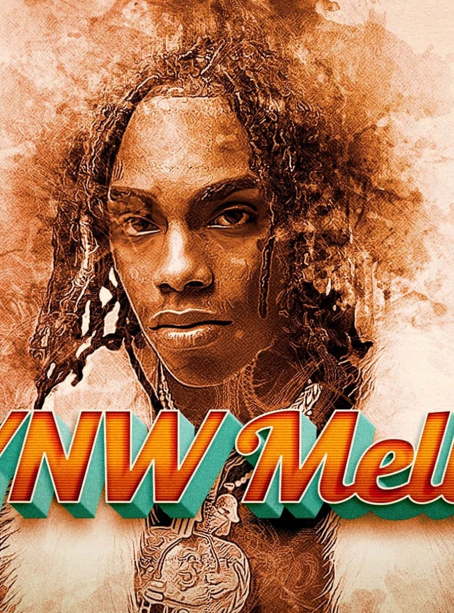 YNW Melly -animoitu kuvitus Taustakuvat