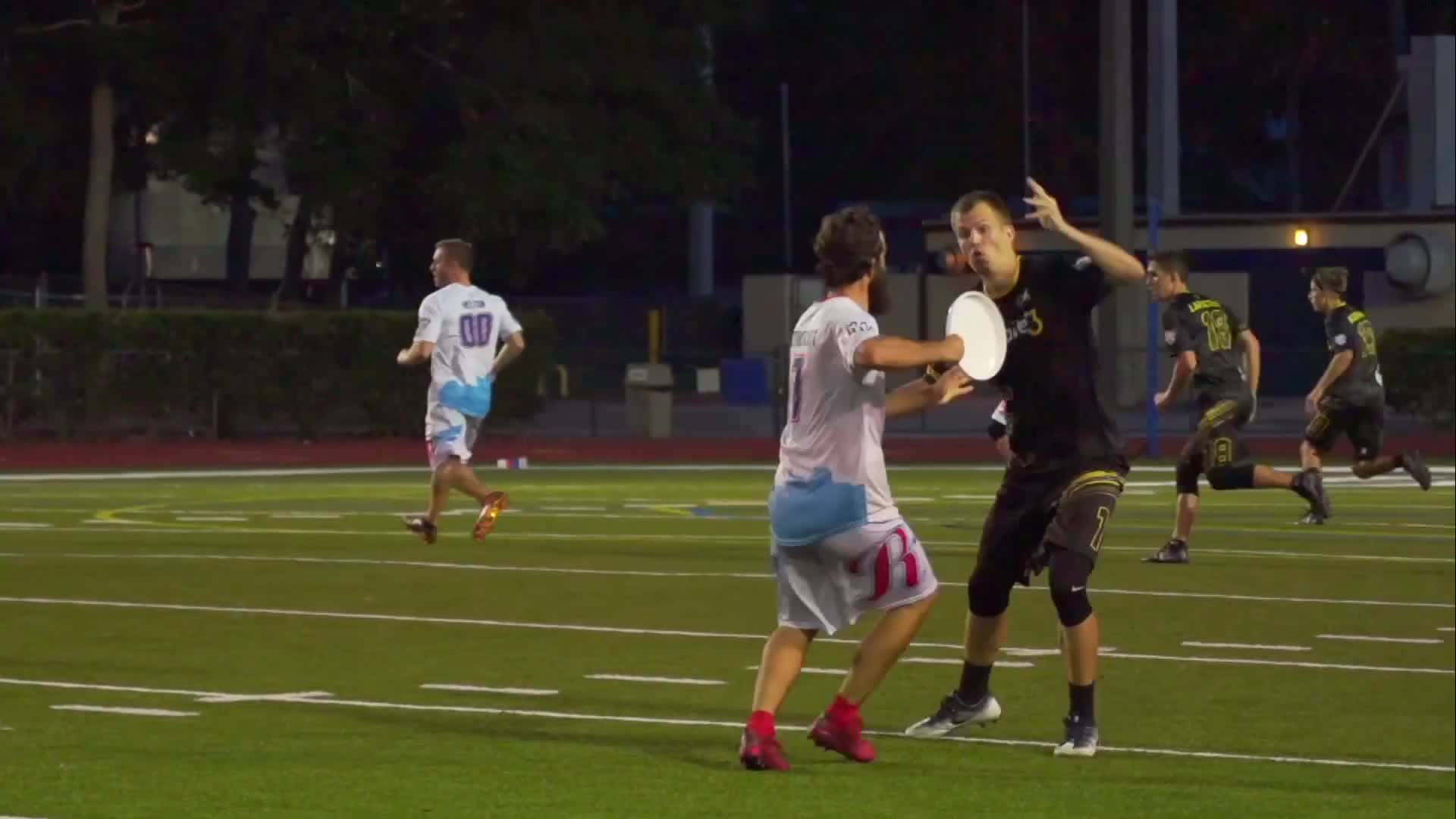 Yöottelu 1920x1080 Ultimate Frisbee -taustakuva Taustakuvat