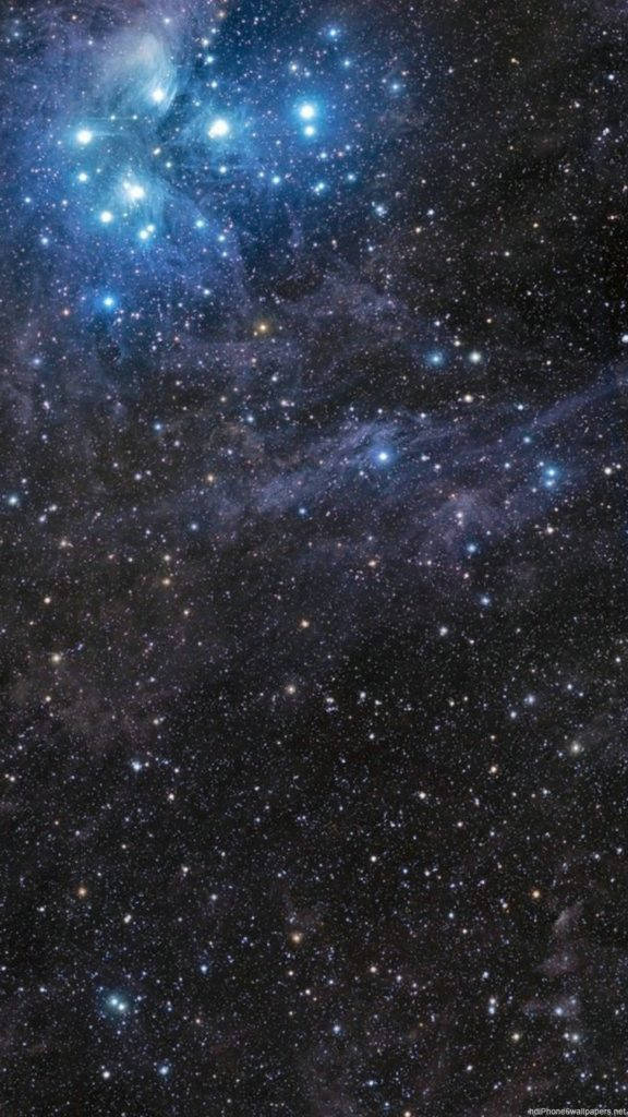 Yötaivas Space iPhone Taustakuvat