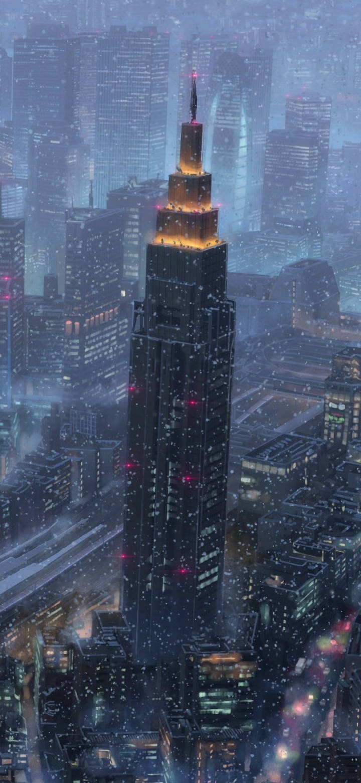 Your Name iPhone NTT Docomo -rakennus Taustakuvat