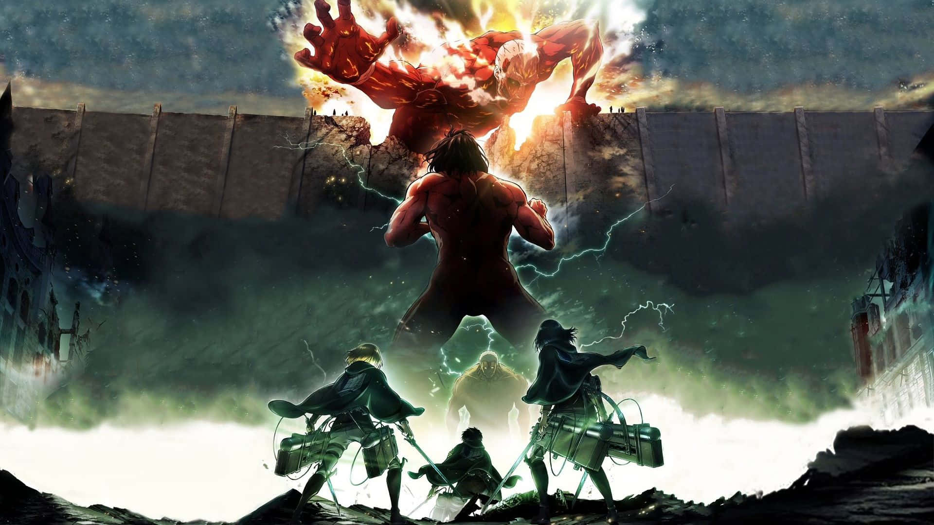 Ystävät tuovat parhaansa esiin animetaistelussa Taustakuvat