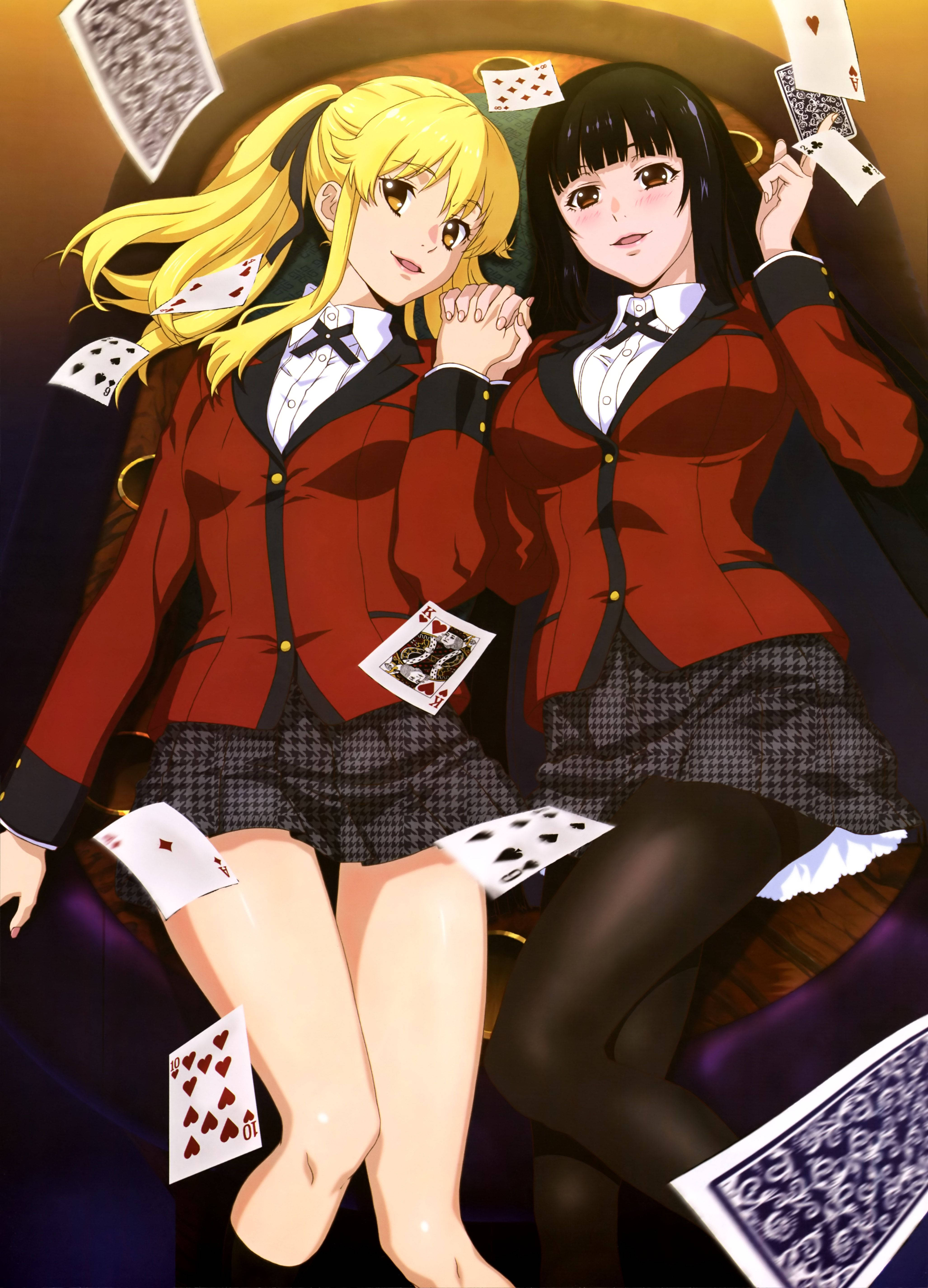 Yumeko Jabami ja Mary Saotome, Kakeguruin avainpelaajat Taustakuvat
