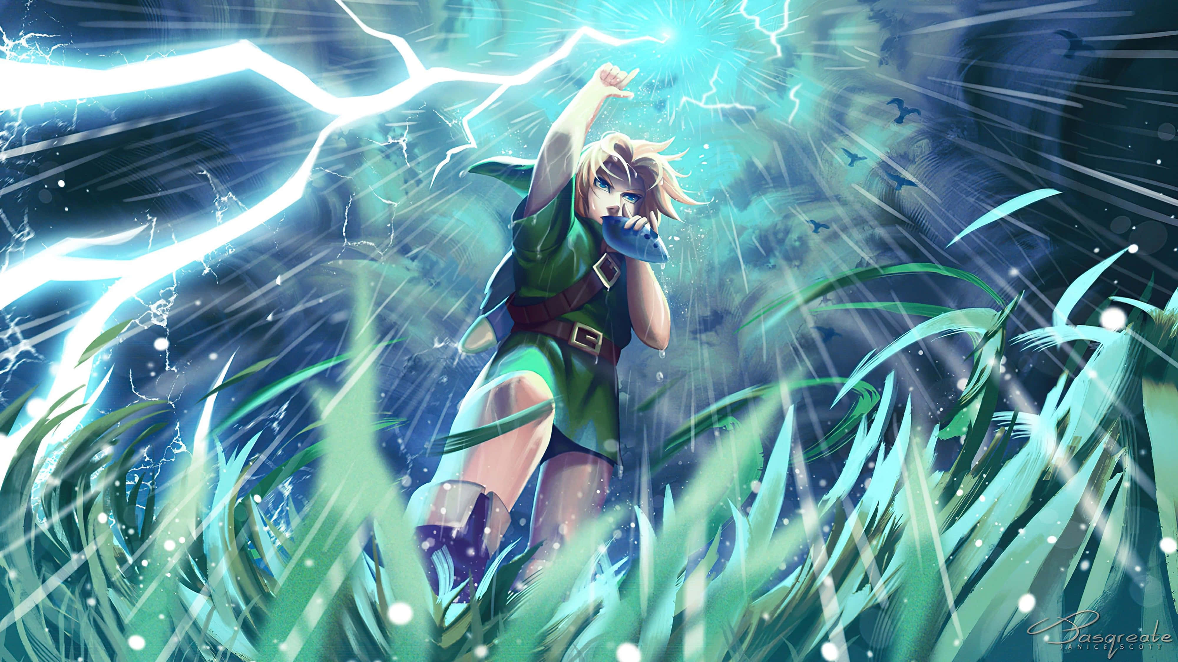 Zelda Breath Of The Wild 4K Salama Taustakuvat