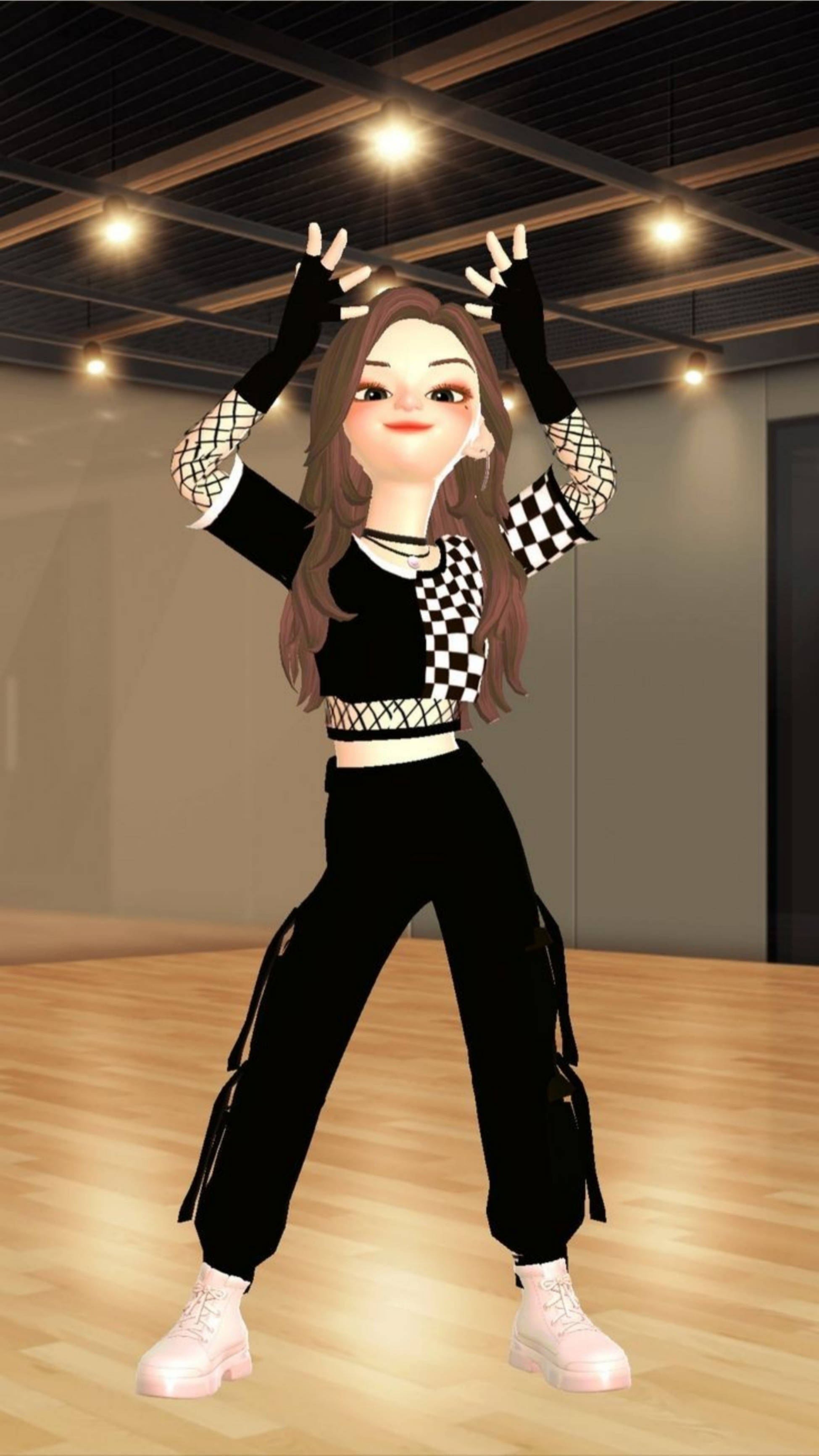 Zepeto Cool Tanssiva Tyttö Taustakuvat