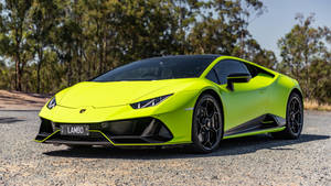 4K kannettavan auton kuva Lamborghini Huracánista
