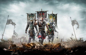 4K-pelaaminen For Honor -taustakuva