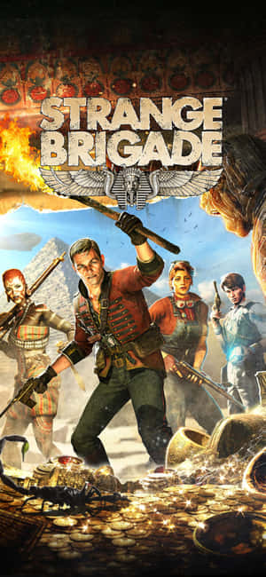Iphone X Strange Brigade -tausta — Realme C75x Taustakuvat