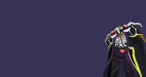 Ainz Ooal Gown Minimalistinen Anime