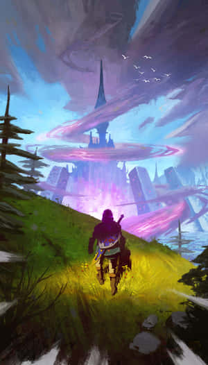 Aito Fantasiamaailma: Matka Hyruleen The Legend of Zelda -pelissä — Zelda breath of the wild Taustakuvat