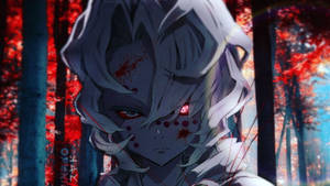 Ala-arvoinen Rui Demon Slayer -taustakuva