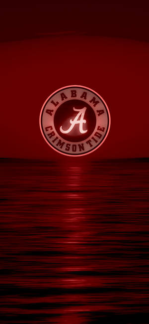 Alabama Crimson Tide Tumma Auringonlasku -taustakuva