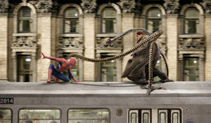 Alfred Molina Tohtori Mustekala ja Spider-Man — Hämähäkkimies Taustakuvat