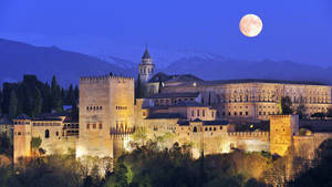 Alhambra Kuun Yötaivas — Kuun yötaivas Taustakuvat