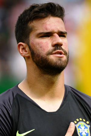 Alisson Becker lähikuva profiilista — Xiaomi Pad 7 Ultra Taustakuvat