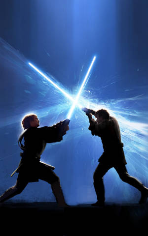 Anakin vs Obi-Wan Star Wars Tabletti — Huawei MatePad Mini Taustakuvat