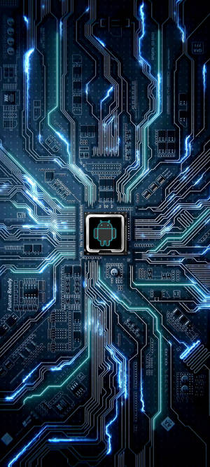 Android Circuit Art For Samsung S20 FE — Redmi A7 Taustakuvat