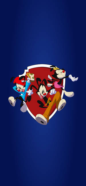 Animaniacs Mahtava Introjuliste taustakuva — iPhone 17 Taustakuvat