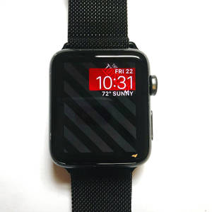 Apple Watch -metalliverkkopinta -taustakuva — Apple Watch Taustakuvat