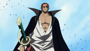 Aseistettu ja Valmis Shanks One Piece — One piece 4K GIF Taustakuvat