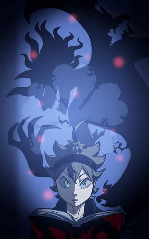 Liebe Black Clover animoitu Asta -taustakuva — Galaxy Tab S9 FE Taustakuvat