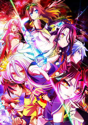 No Game No Life -elokuvan nolla -taustakuva — OnePlus Pad 2 Pro Taustakuvat