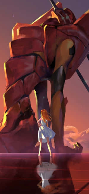 Neon Genesis Evangelion iPhone — Oppo Reno16 Taustakuvat