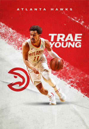 Atlanta Hawks Trae Young -taustakuva. — Oppo Pad 5 Matte Display Taustakuvat