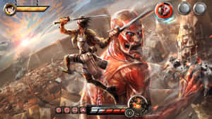 Attack on Titan - Viimeinen taistelu pelianime — Attack on titan Taustakuvat