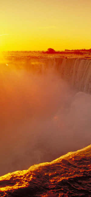 iPhone X Niagara Falls -tausta — Realme Narzo 90 Taustakuvat