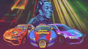 Anime-autokuvia — Anime auto Taustakuvat