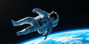 Avaruus, avaruusestetiikka, astronautti, astronautti avaruudessa, astronauttitausta — Avaruus Taustakuvat