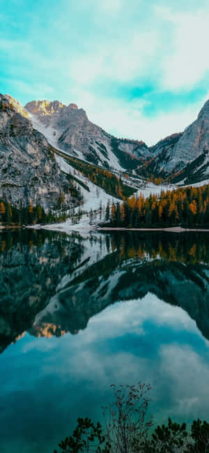 Banff National Park Lumipeitteiset Vuoret — Vivo X300 Ultra Taustakuvat