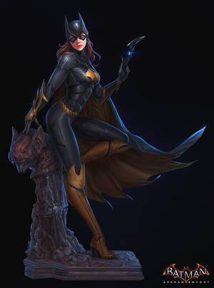 Batgirl Batman Arkham Knight -iPhonessa — Batman Taustakuvat