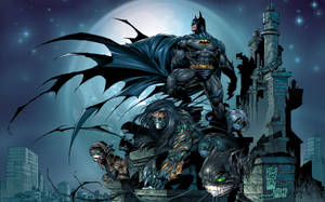 Batman-sarjakuvapiirros -taustakuva