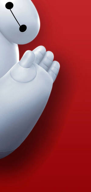 Baymax nyrkki reikä — Galaxy S26 Ultra Taustakuvat