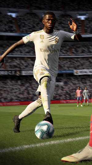 Benjamin Mendy kultainen Fly Emirates -taustakuva — 9:16 Taustakuvat